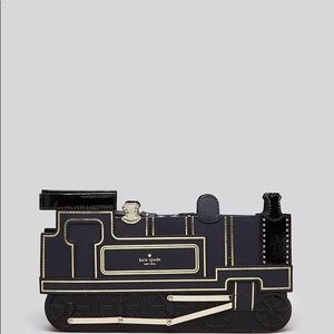 KATE SPADE all aboard Train Clutch